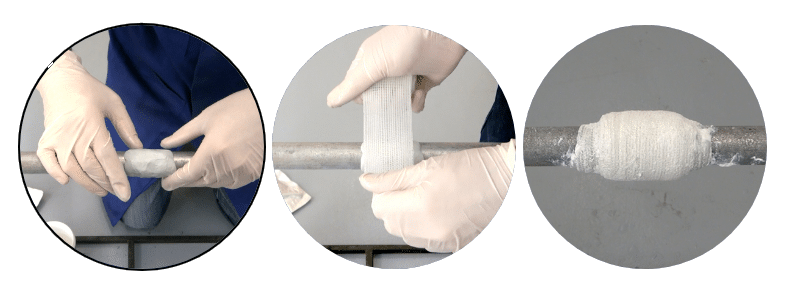 Kit de reparación de tuberías MF 40